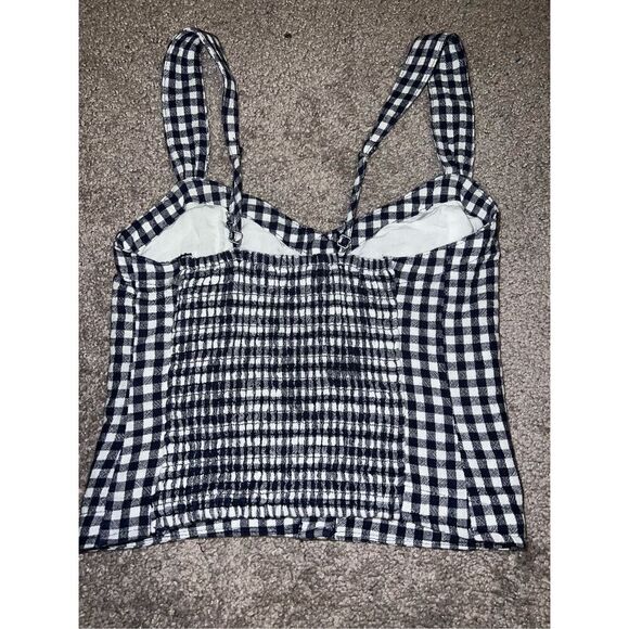 Abercrombie & Fitch Gingham Top Cami Tank XS - Picture 5 of 6